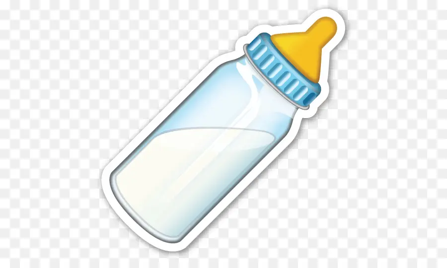 Botellas De Bebé，Emoji PNG