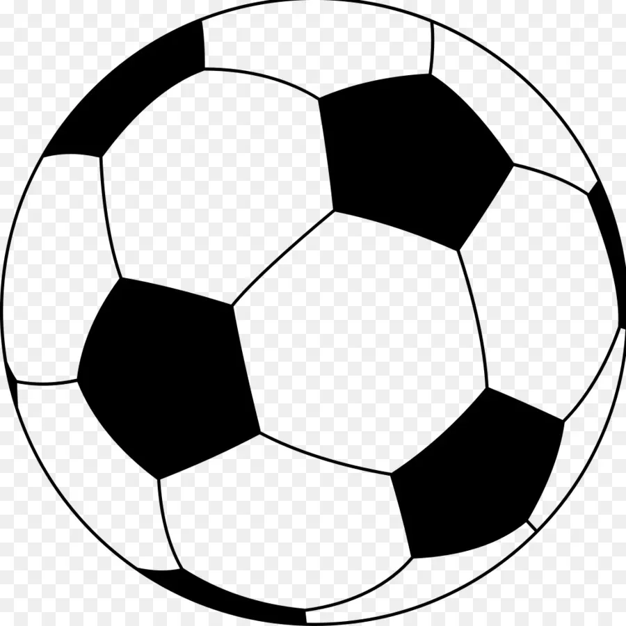 Balón De Fútbol，En Blanco Y Negro PNG