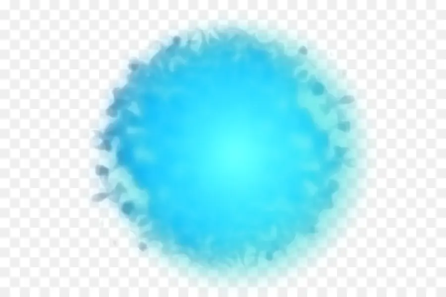 Bola De Energía Azul，Azul PNG