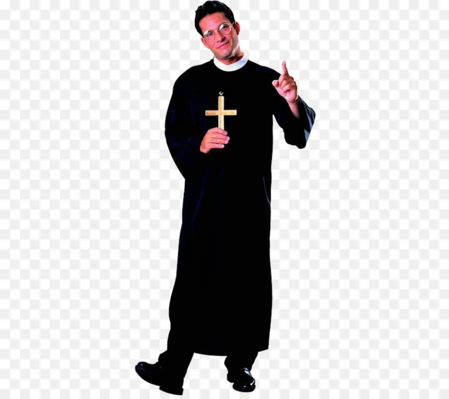 Disfraces Religiosos，Sacerdote PNG