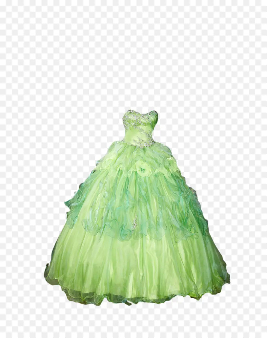 Vestido Verde，Vestido PNG