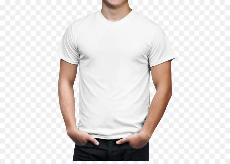 Camiseta Blanca，Camisa PNG