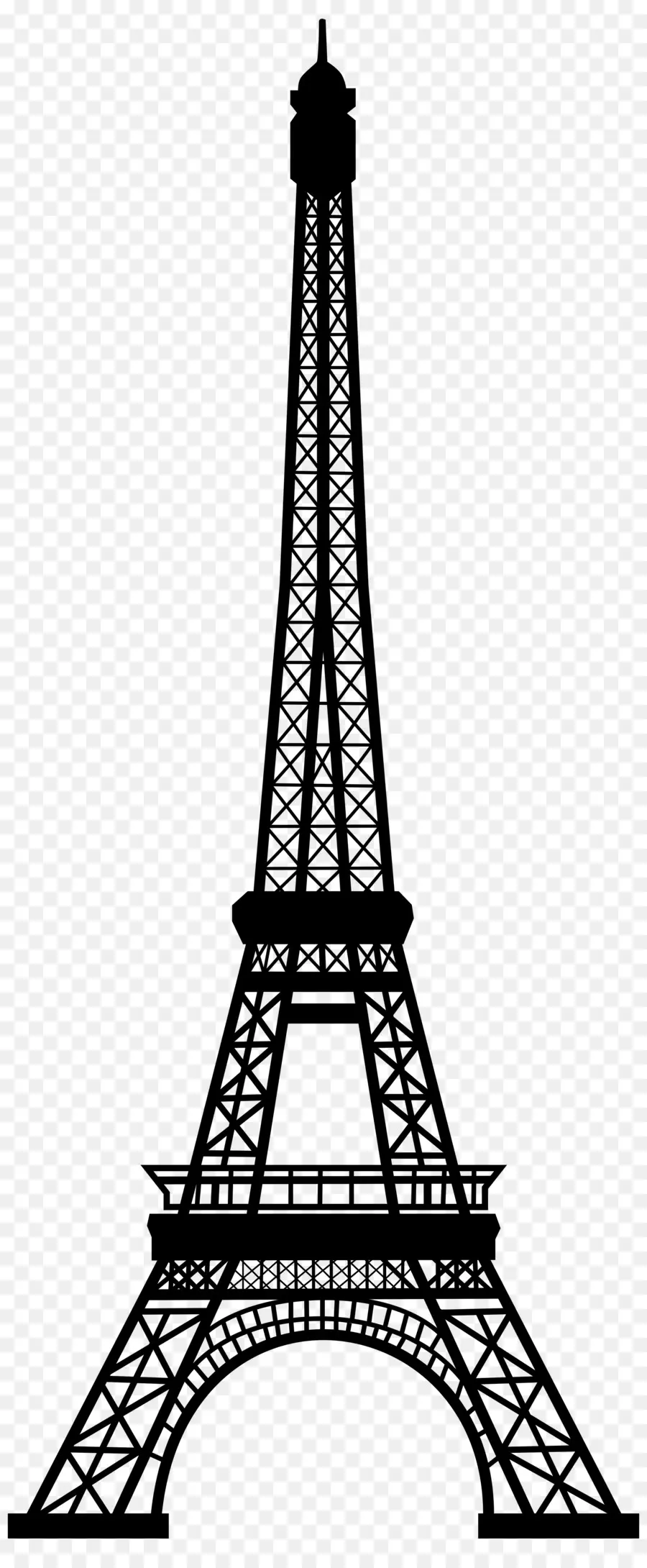 Torre Eiffel，París PNG