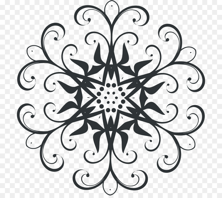 Mandala，Floral PNG