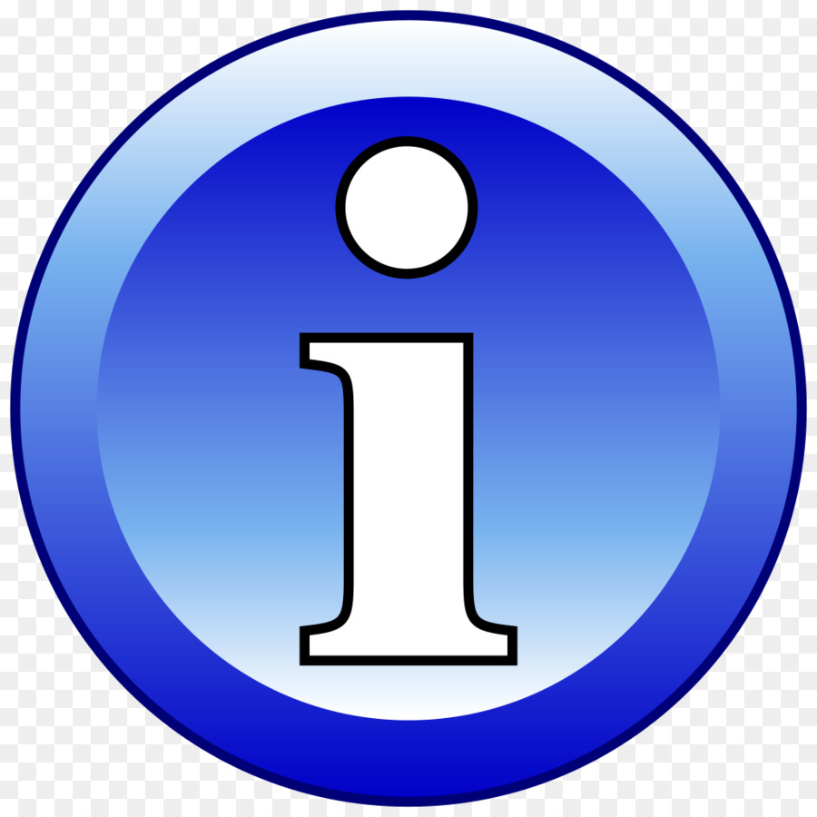 Icono De Información，Azul PNG