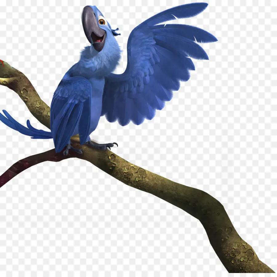 Pájaro Azul，Dibujos Animados PNG