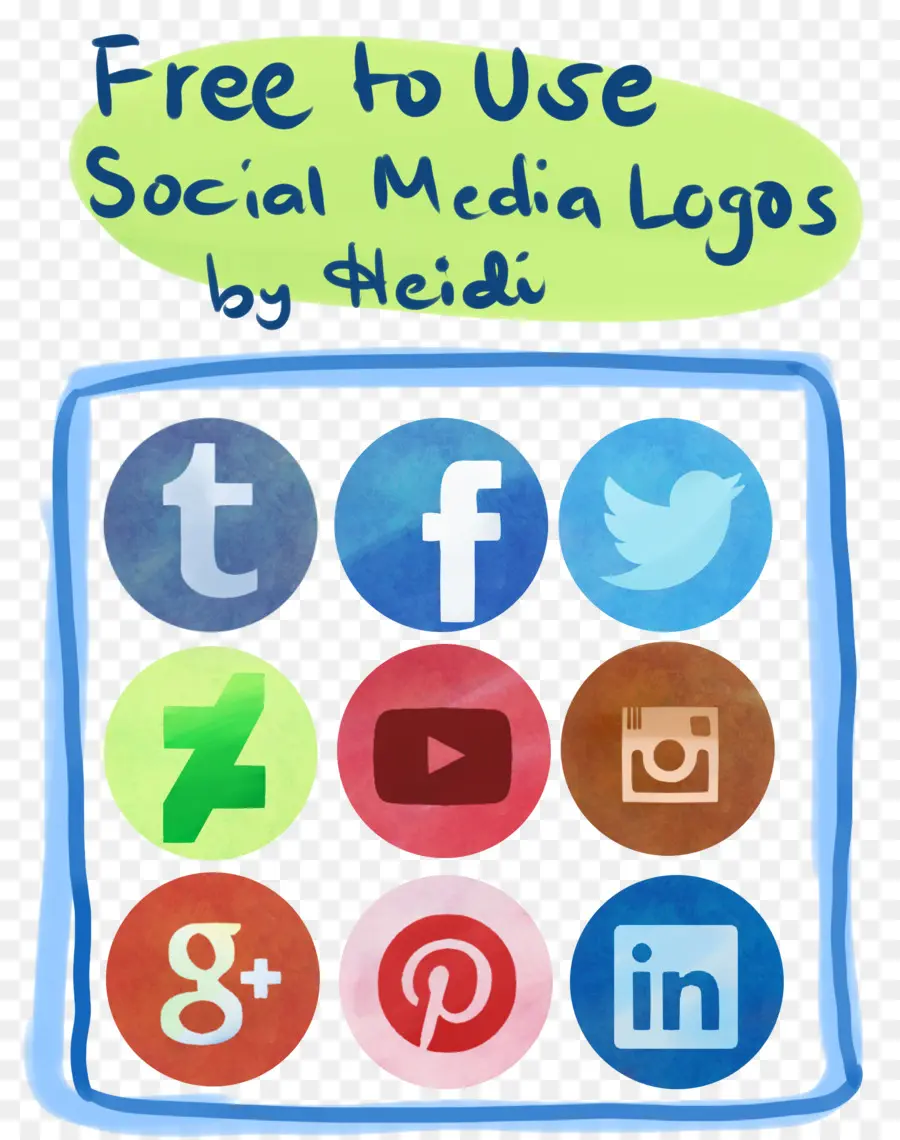 Logotipos De Redes Sociales，Iconos PNG