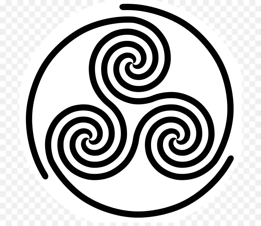 Triskelion，Nudo Celta PNG