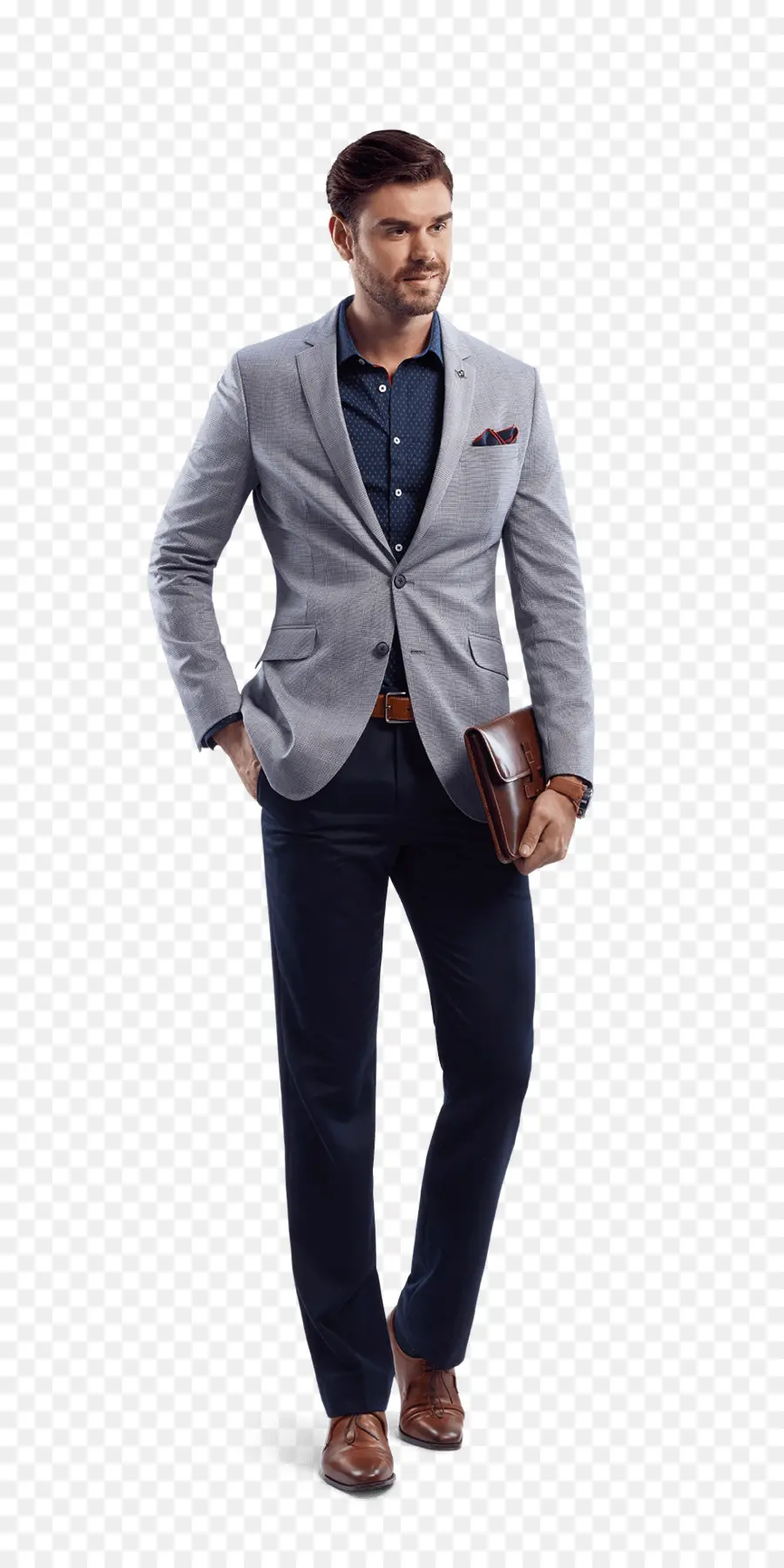 Hombre De Traje，Formal PNG