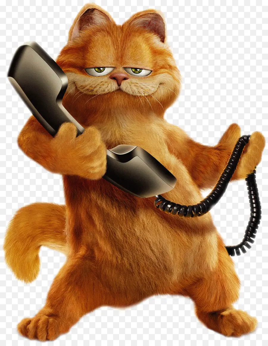 Garfield，Teléfonos Móviles PNG