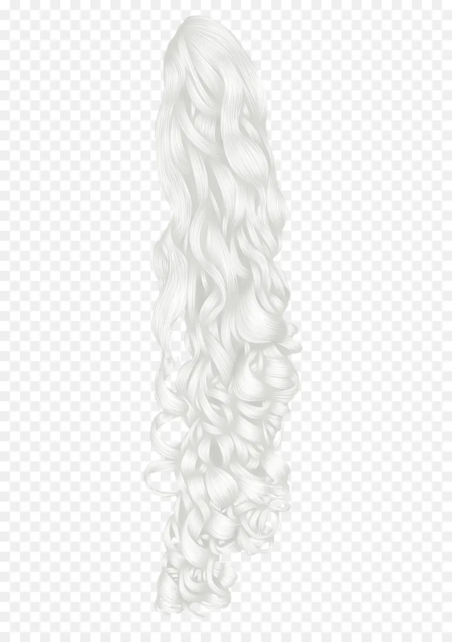 Pelo Rizado Blanco，Ondulado PNG