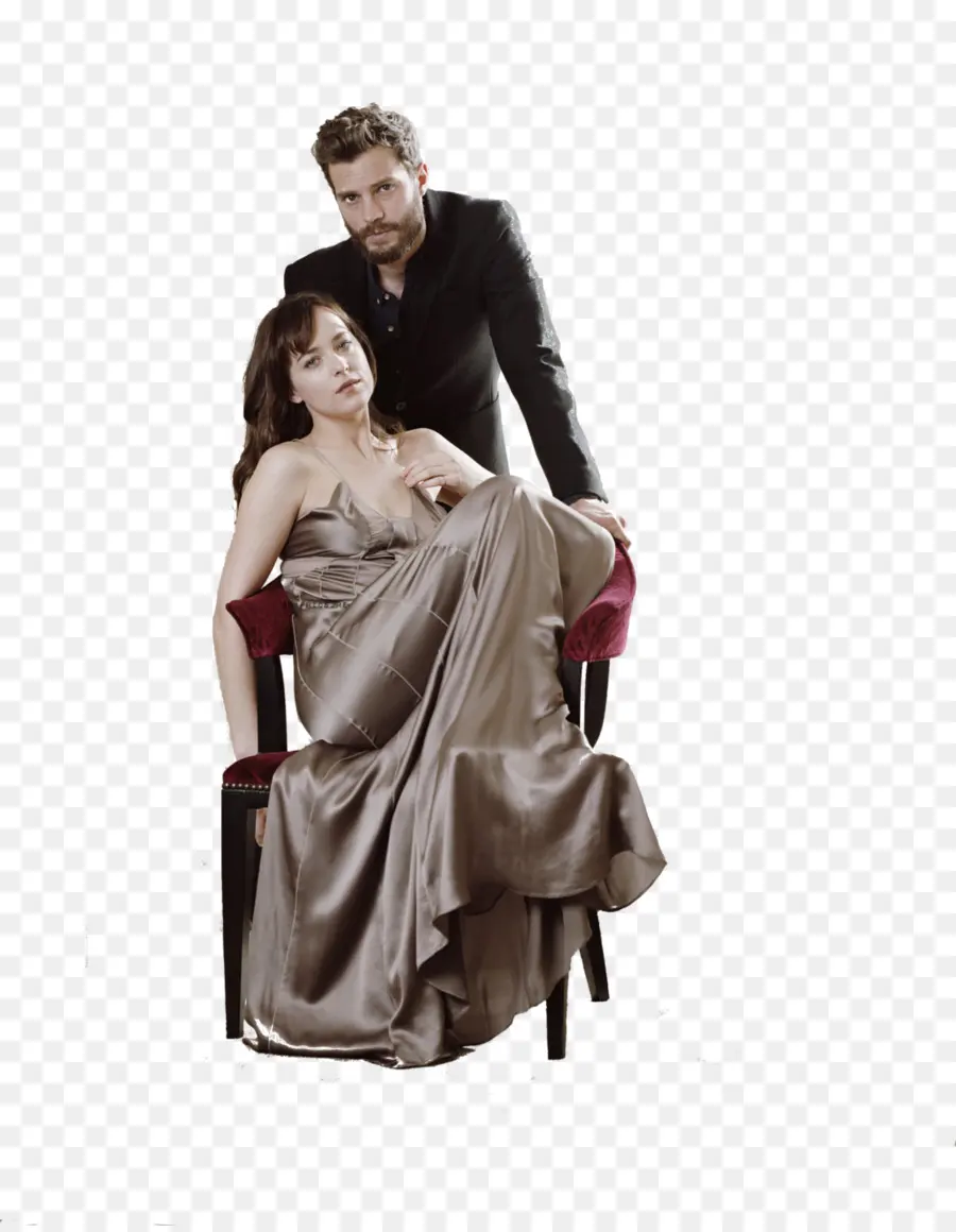 Anastasia Steele，Christian Grey PNG