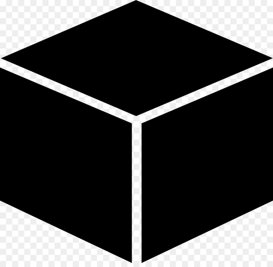 Cubo Negro，3d PNG