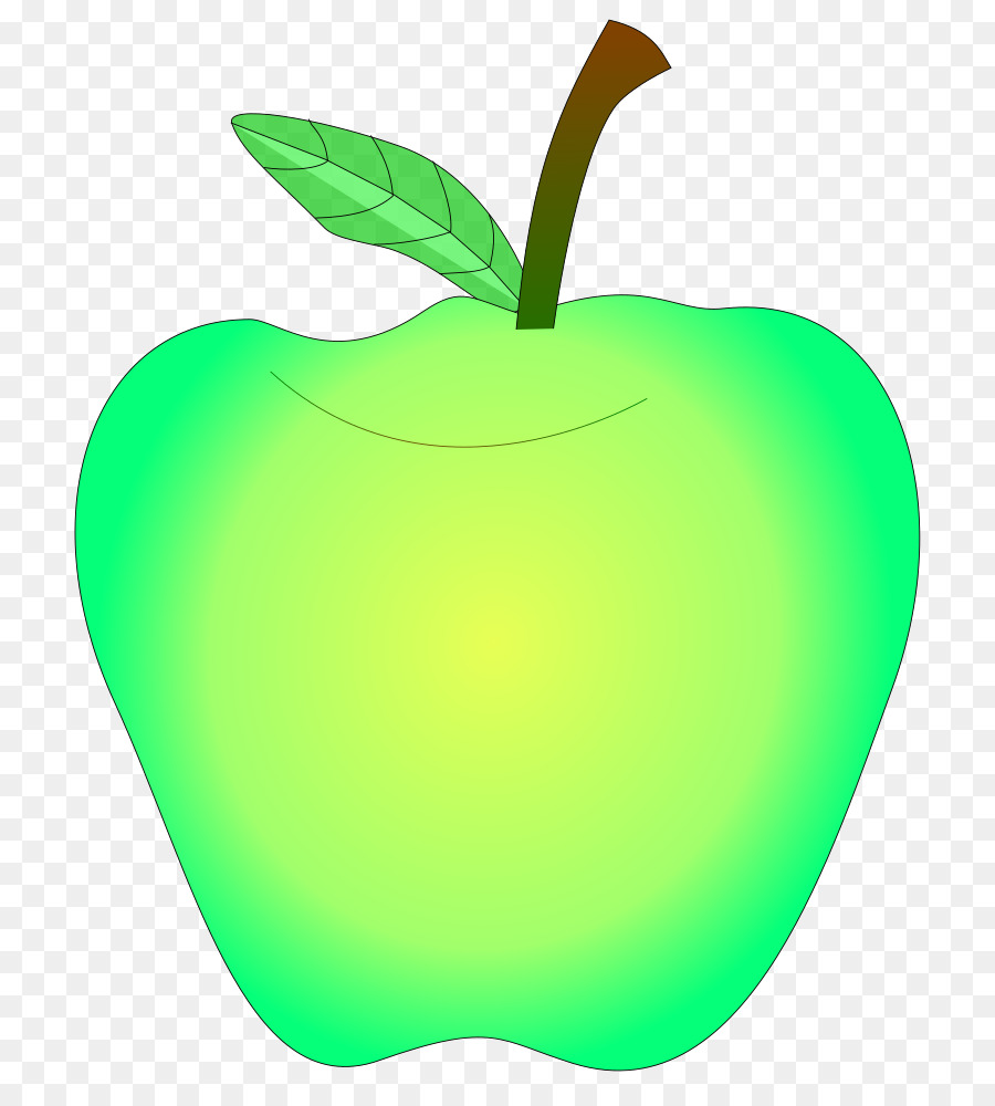 Manzana Verde，Saludable PNG