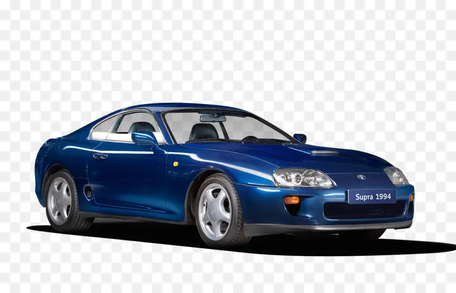 Coche Azul，Coche Deportivo PNG