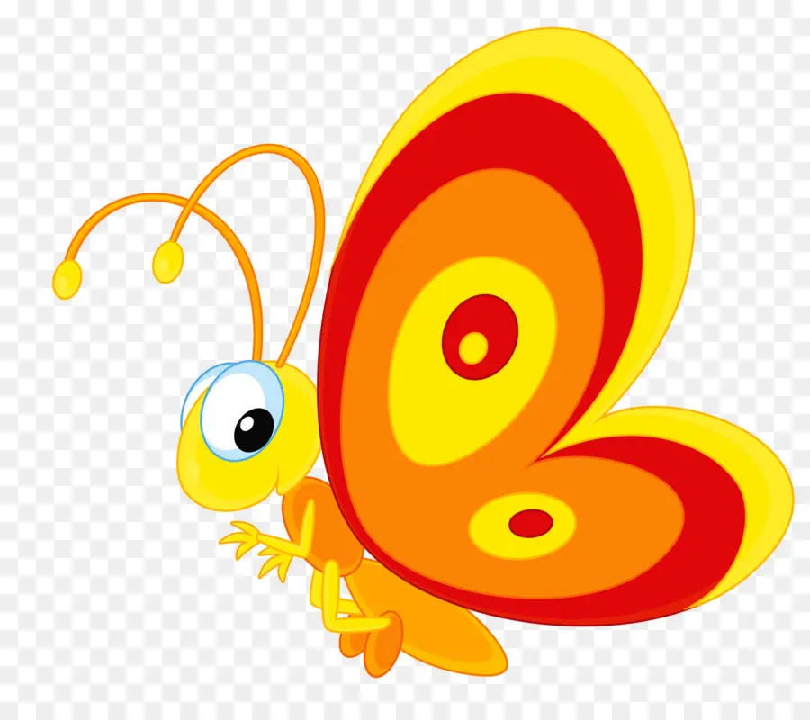 Mariposa，Amarillo PNG