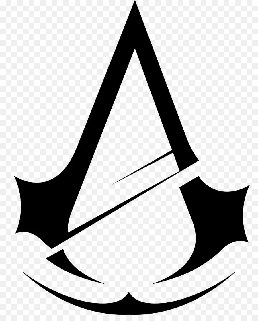 Logotipo De Assassin's Creed，Negro PNG