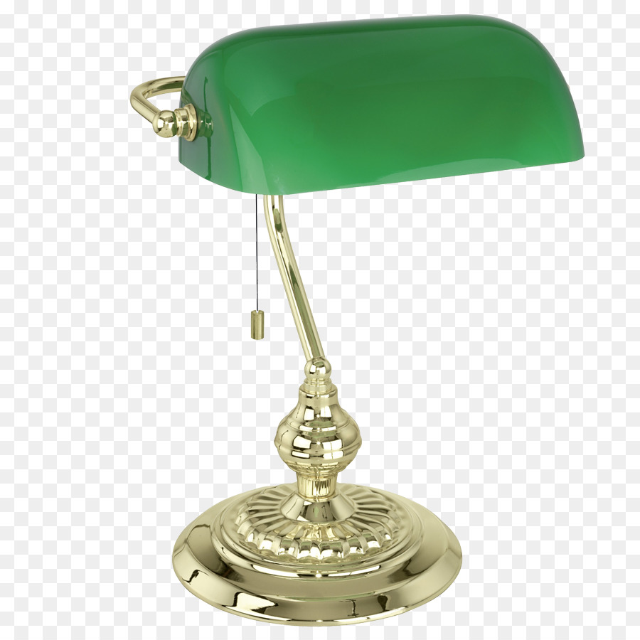 Lámpara De Banquero，Verde PNG