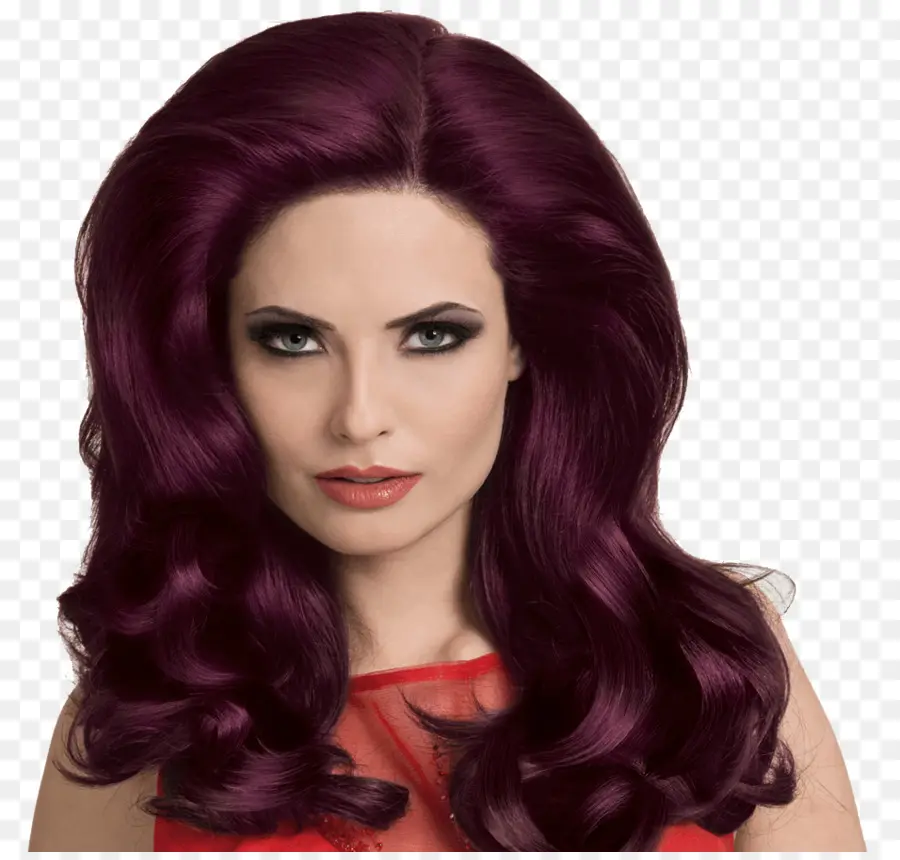 La Coloración Del Cabello，Violeta PNG