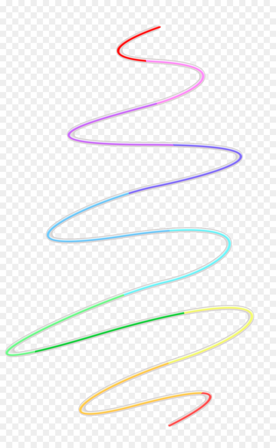 Espiral Del Arco Iris，Vistoso PNG