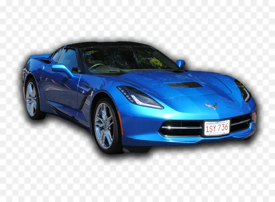 Coche Azul，Coche Deportivo PNG