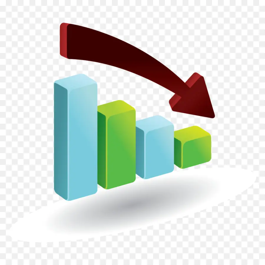 Gráfico De Barras Decrecientes，Gráfico PNG