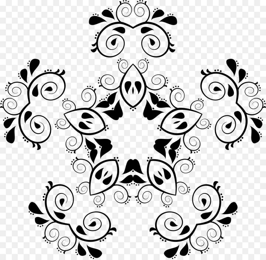 Patrón Floral，Ornamento PNG