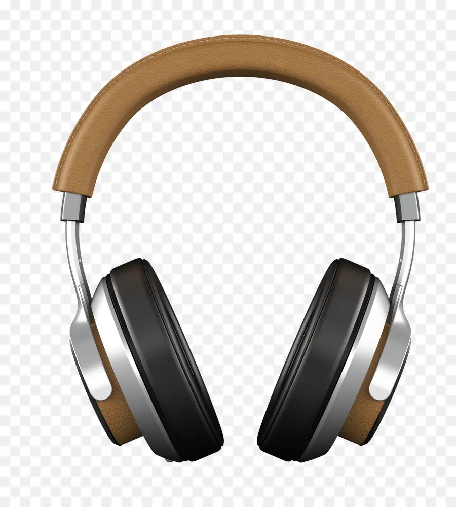 Auriculares Blancos Y Naranjas，Música PNG