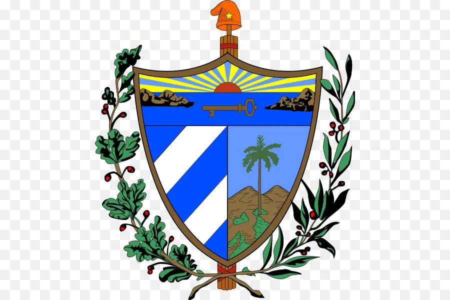 Santiago De Cuba，Escudo De Armas De Cuba PNG