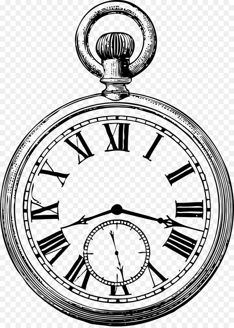 Reloj De Bolsillo，Reloj PNG