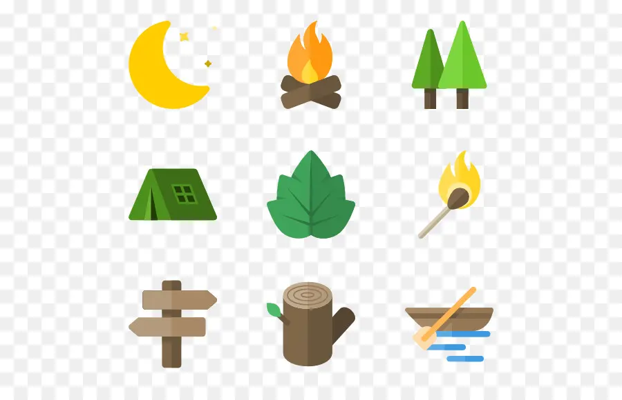 Iconos De Camping，Carpa PNG