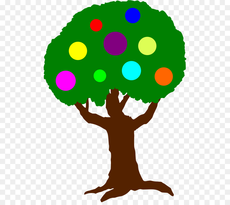 Árbol，Vistoso PNG