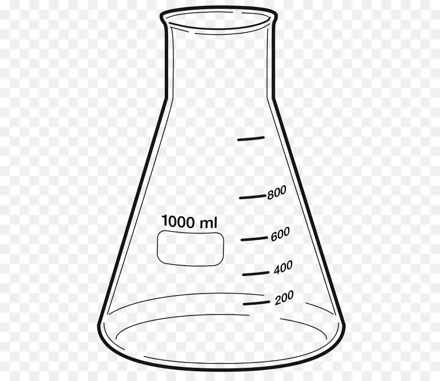 Matraz De Erlenmeyer，Frascos De Laboratorio PNG