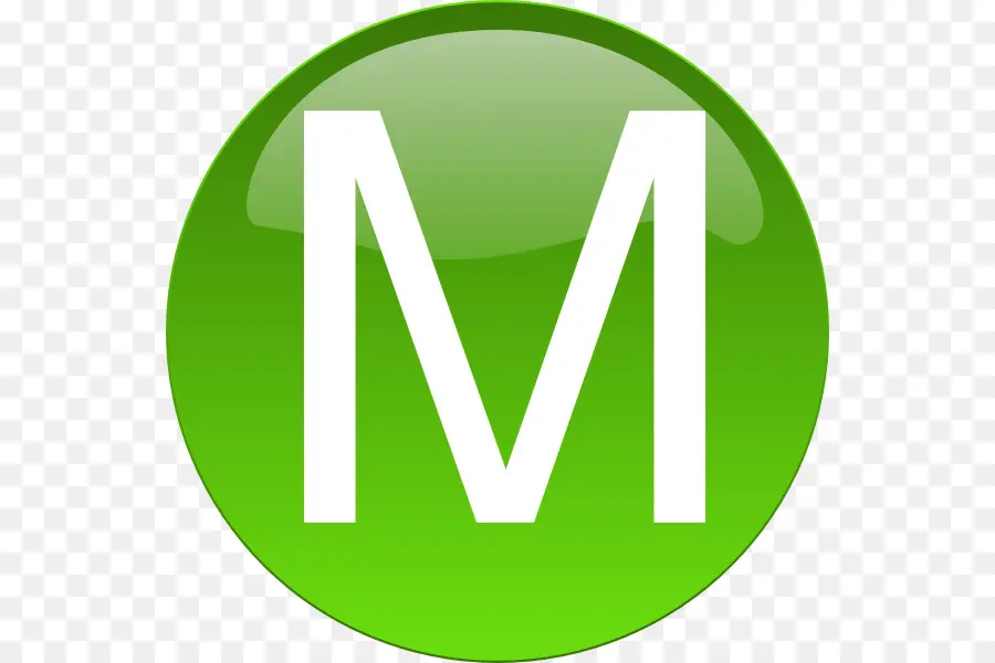 Verde M，Metro PNG