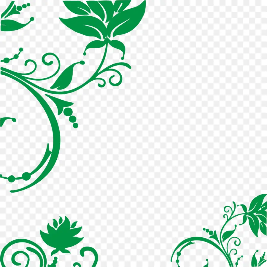 Diseño Floral，Hojas PNG