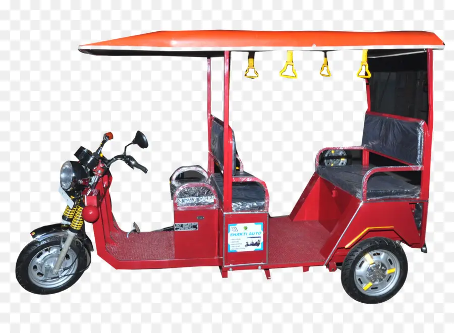 Rickshaw，Vehículo Eléctrico PNG