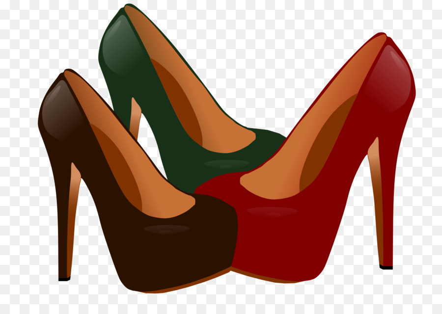 Tacones Altos Negros，Calzado PNG