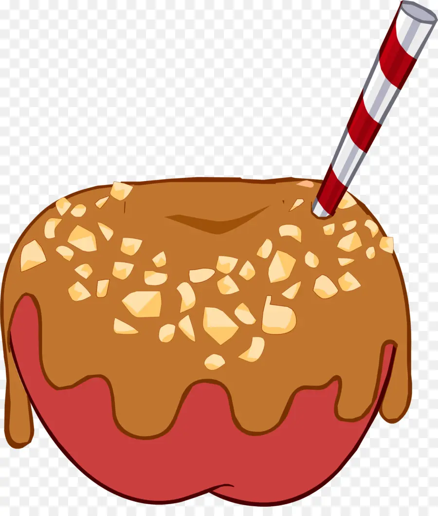 Manzana Del Caramelo，Candy Apple PNG