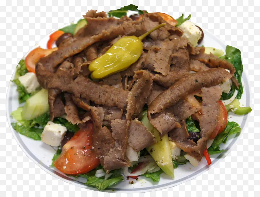 Ensalada Giroscópica，Carne PNG