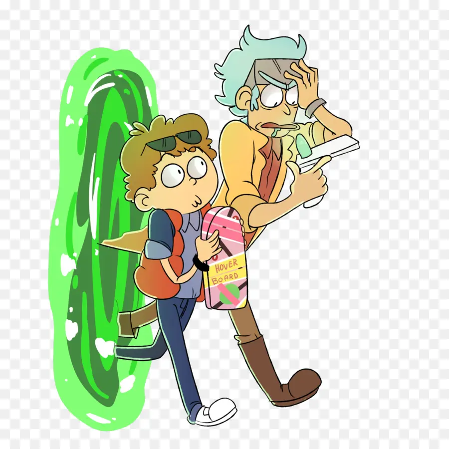 Rick Sánchez，Morty Smith PNG