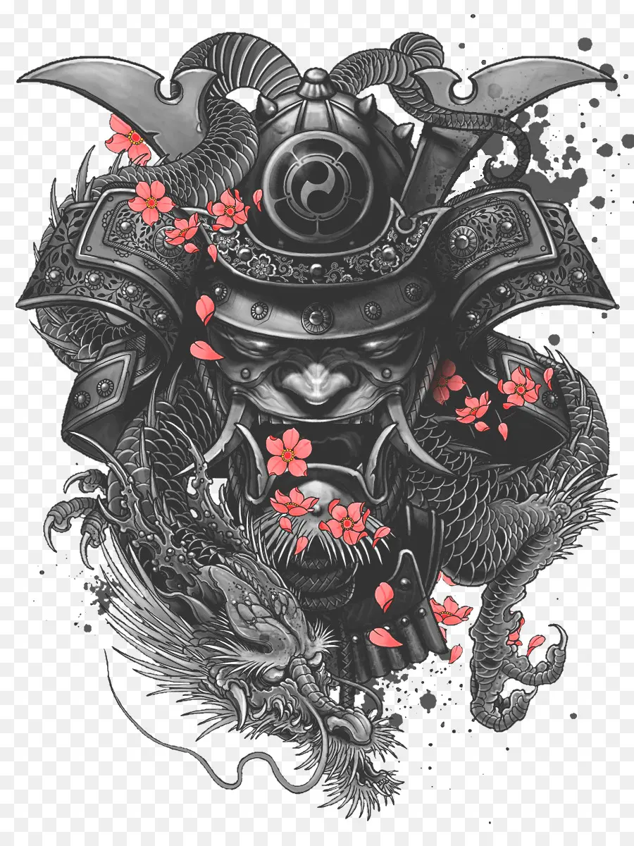 Tatuaje，Samurai PNG