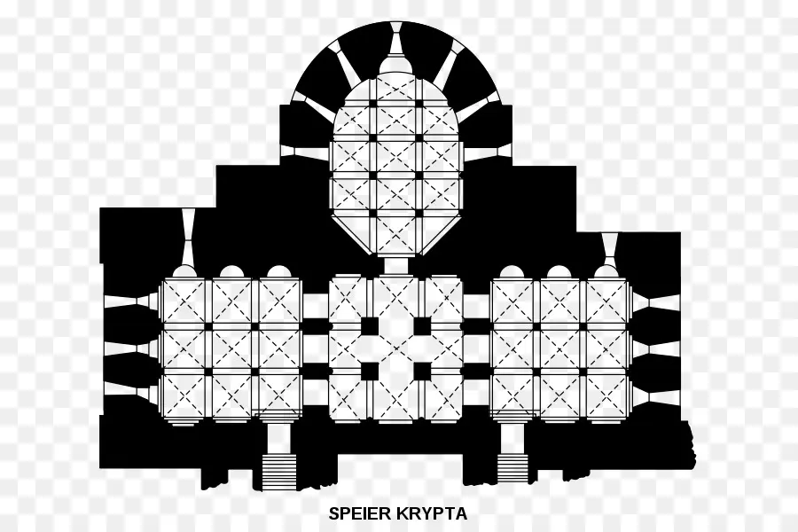 La Catedral De Speyer，La Cripta PNG