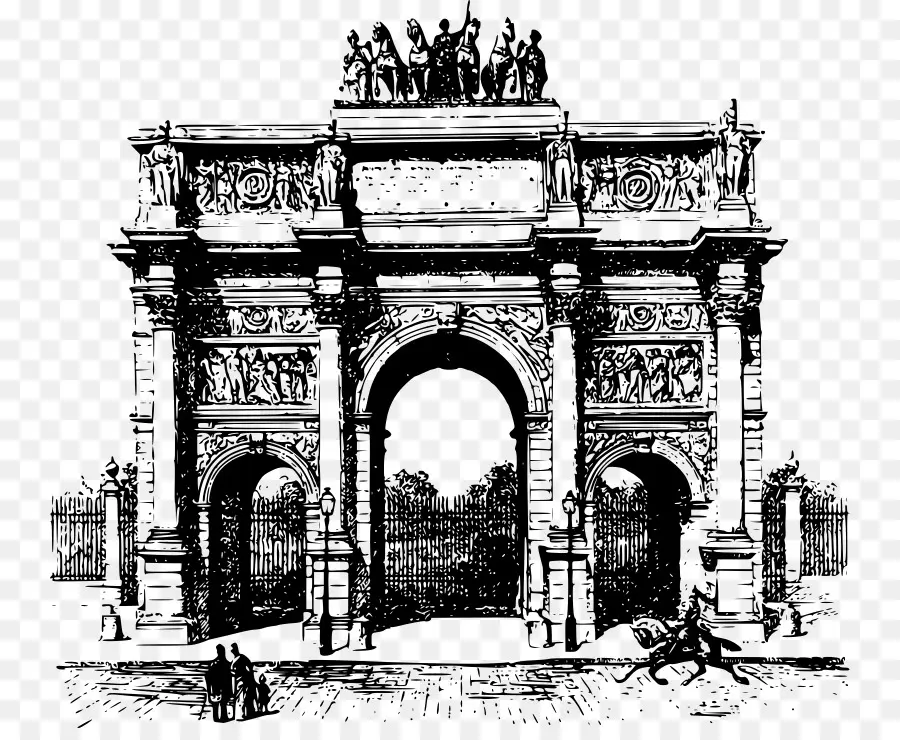 Arco Del Triunfo，Arc De Triomphe Du Carrousel PNG