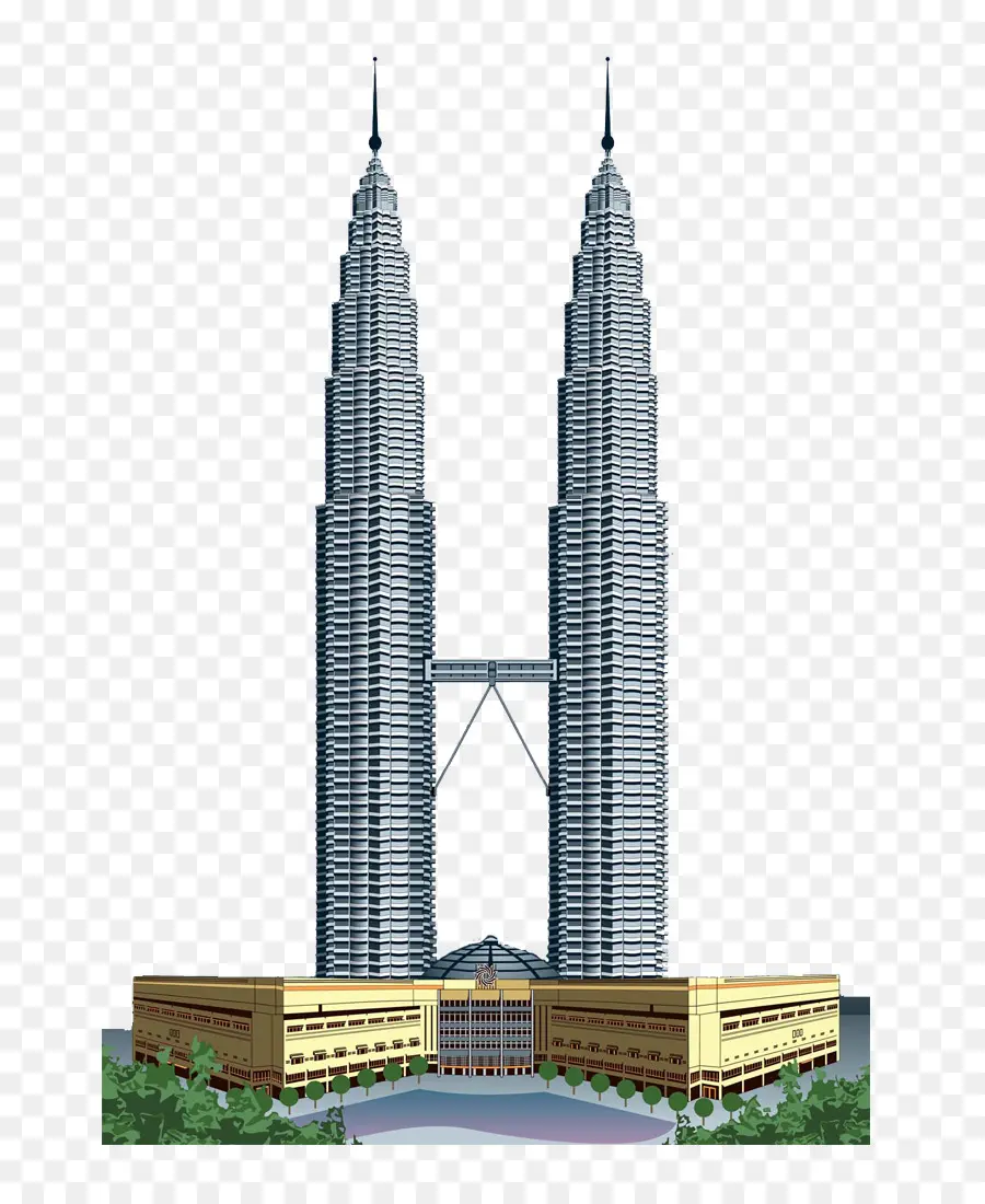 Las Torres Petronas，El Taipei 101 PNG