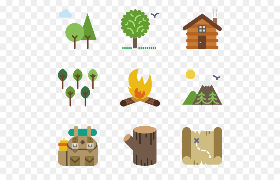 Iconos De Camping，Carpa PNG