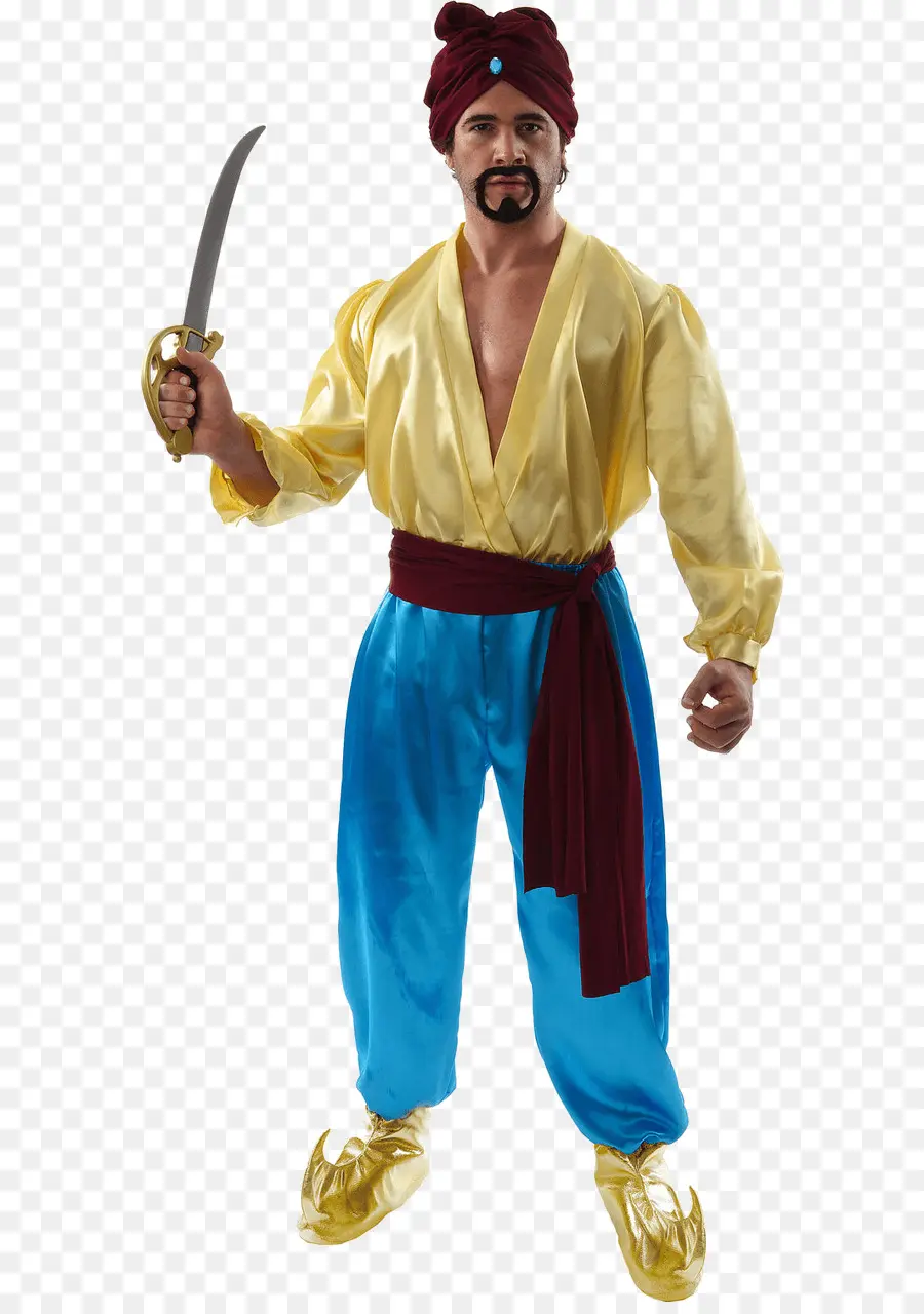 Hombre Disfrazado，Espada PNG