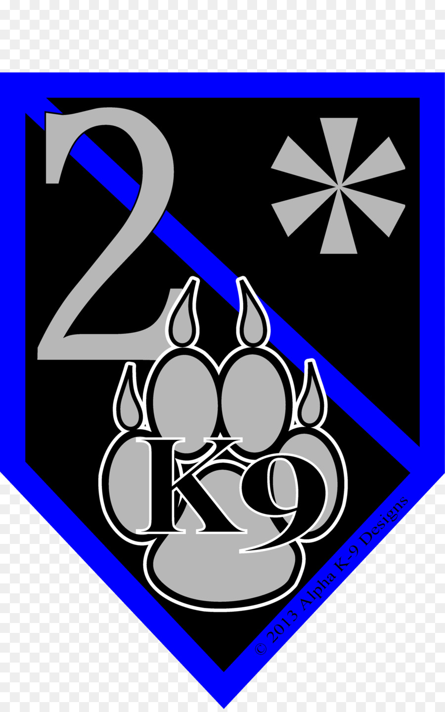 Pata K9，Numero 2 PNG