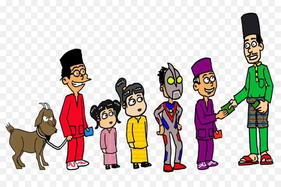 Familia De Dibujos Animados，Familia PNG