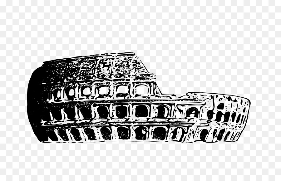 Coliseo，En Blanco Y Negro PNG