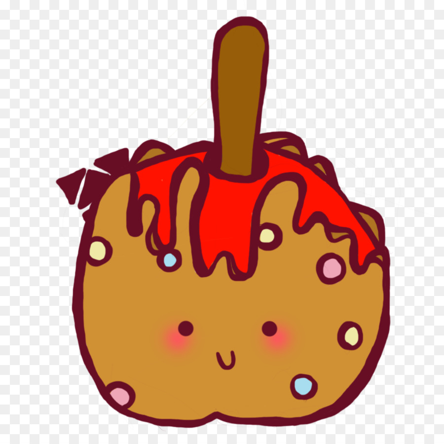 Manzana Del Caramelo，Candy Apple PNG